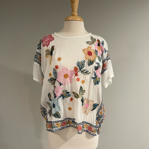 Johnny Was Mariafe Blouse size XS - Picture 2 of 7